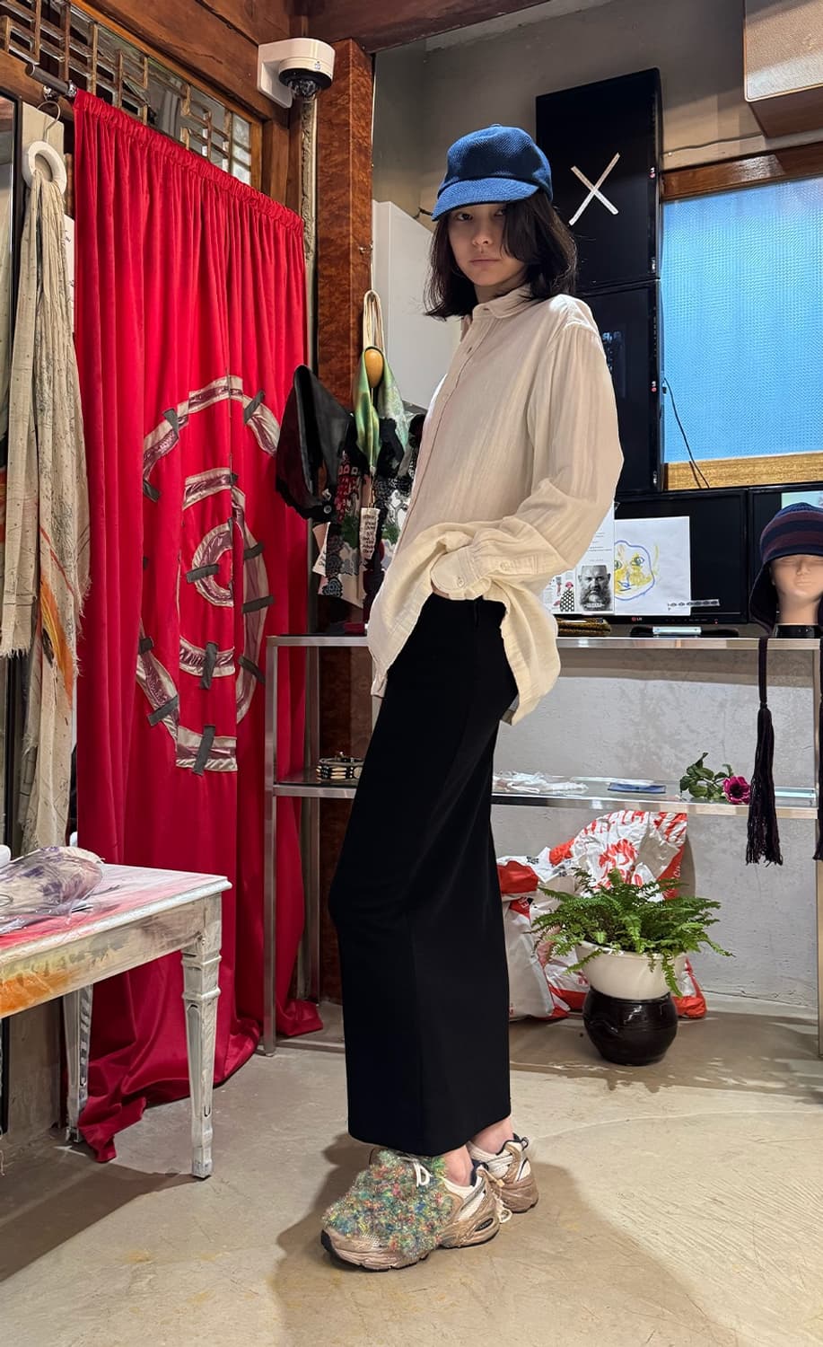 Porter classic 클래식 코튼 셔츠 상품이미지3