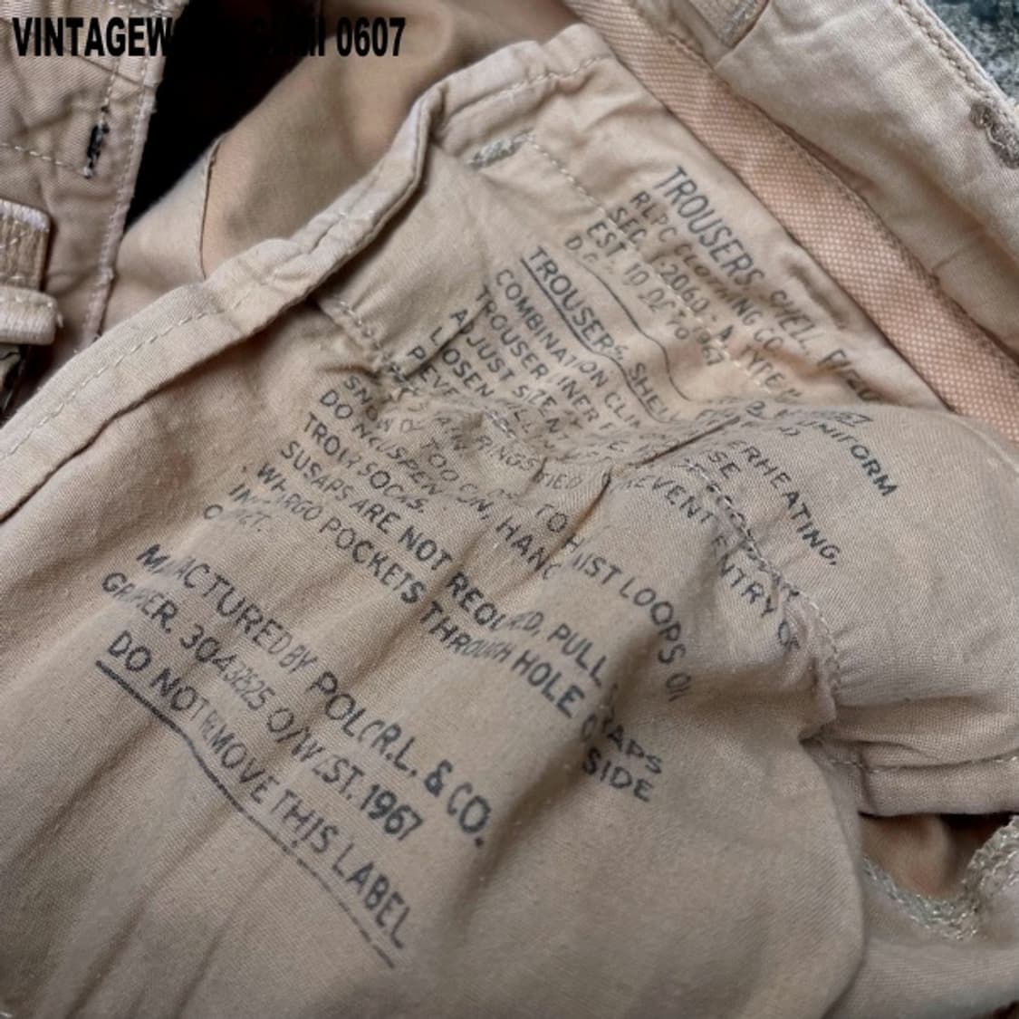 Polo military pants 상품이미지4