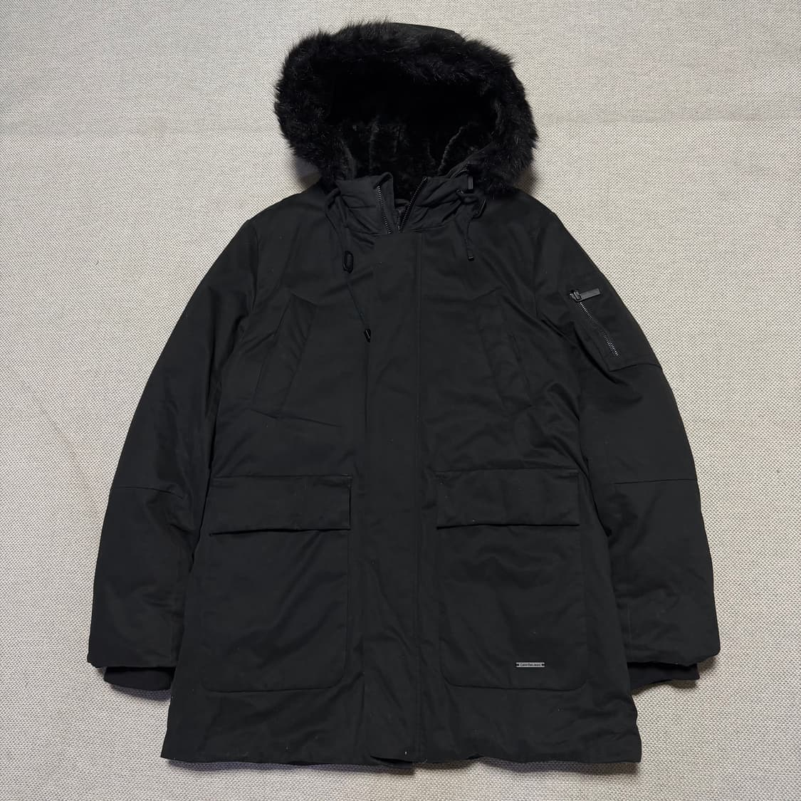 캘빈클라인 후드 패딩 파카 상품이미지1