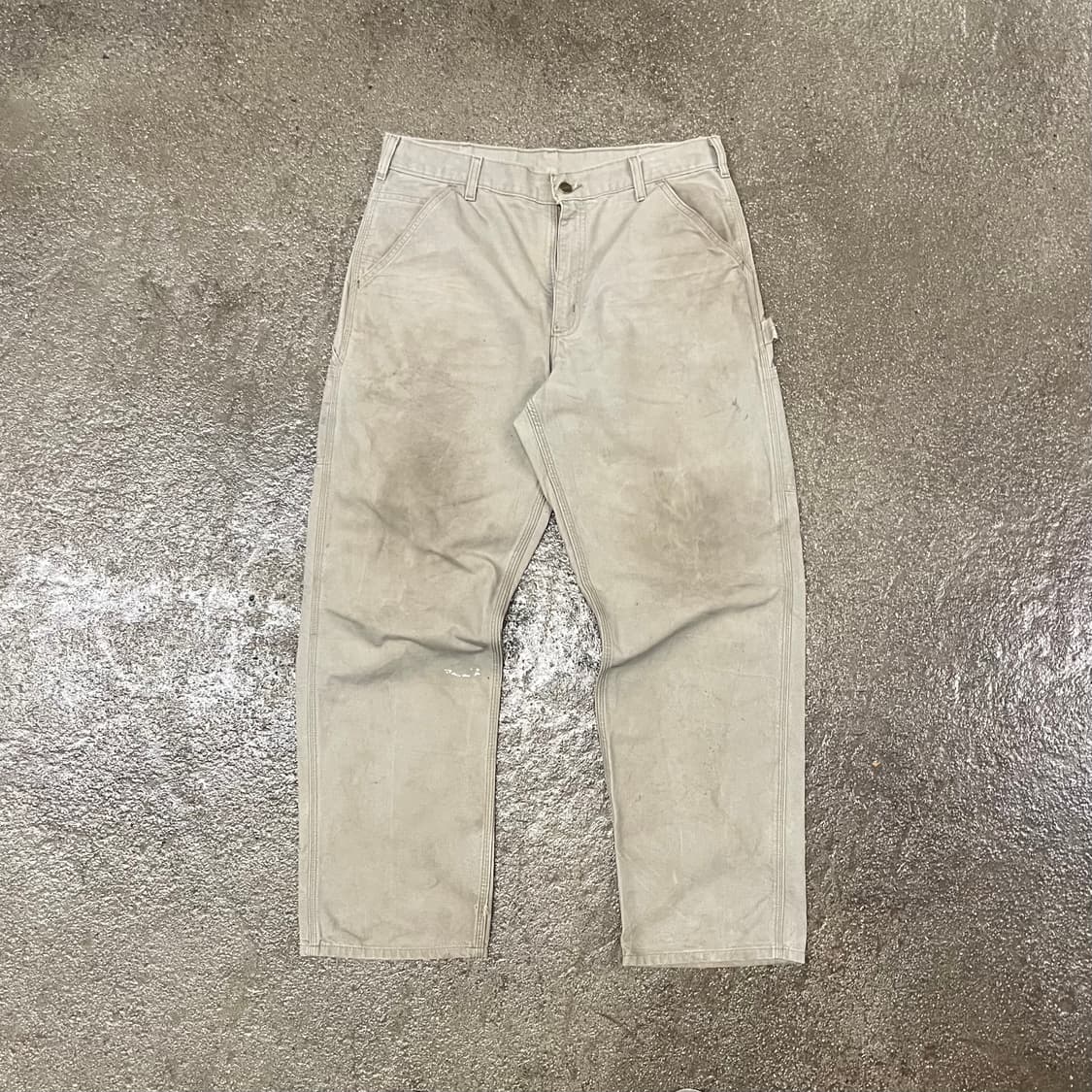 Carhartt B11 싱글니 카펜터 팬츠 (34“) 상품이미지2