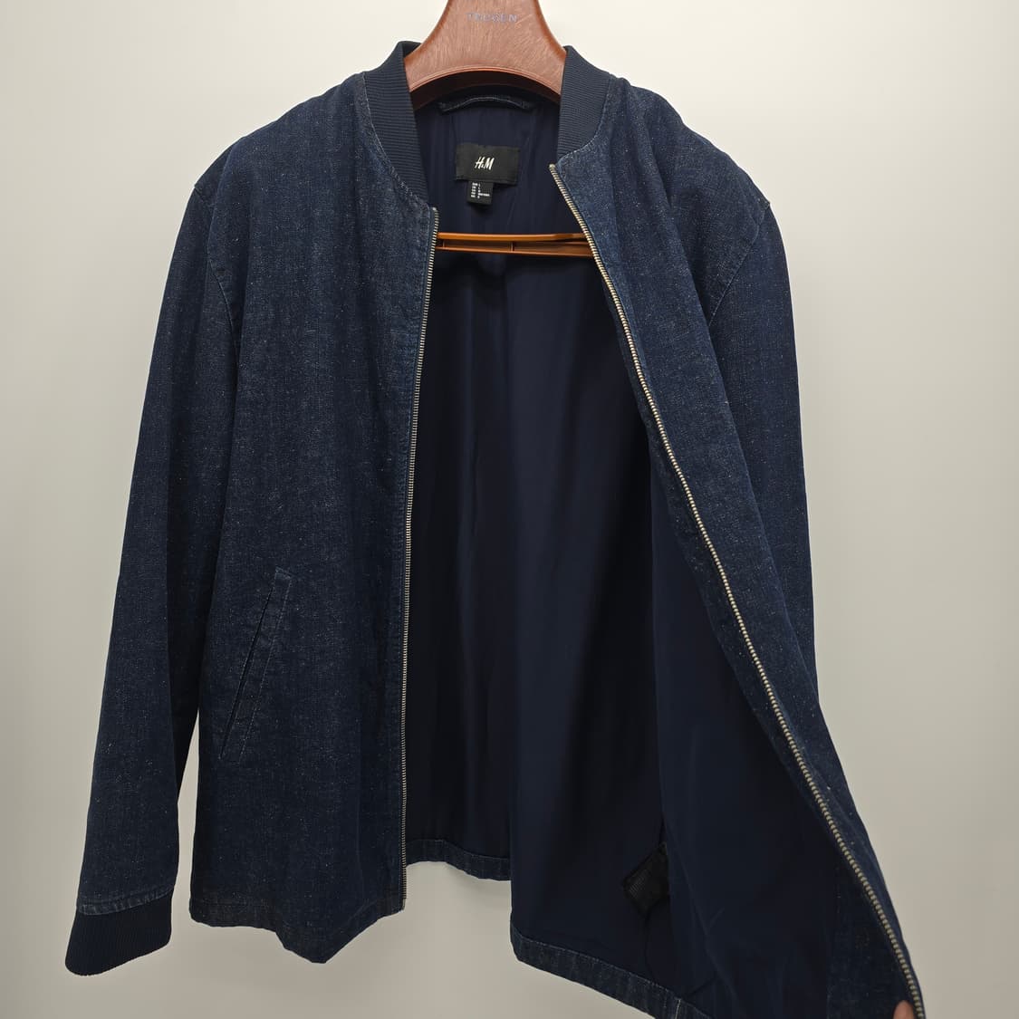 H&M 데님 블루종 봄버 자켓 [D20295] 상품이미지9