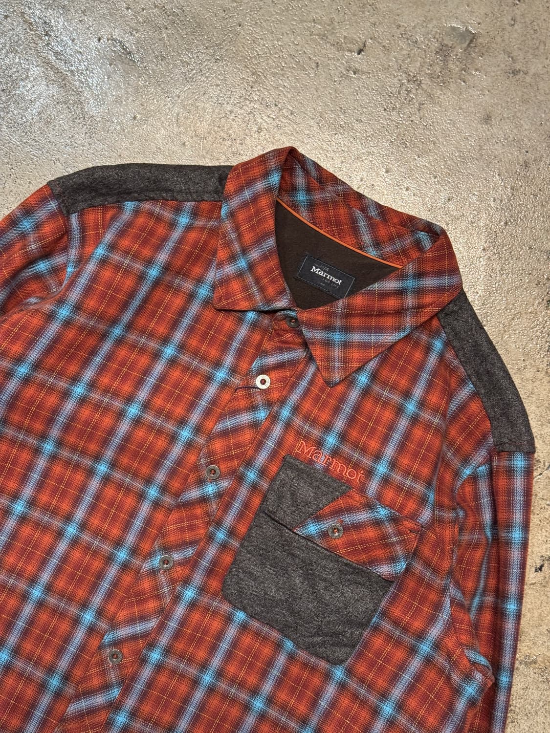 44-66 ) Marmot Plaid Flannel Shirt 상품이미지5