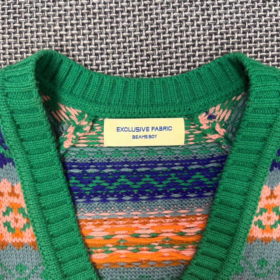 Beams boy 브이넥 니트   상품이미지2