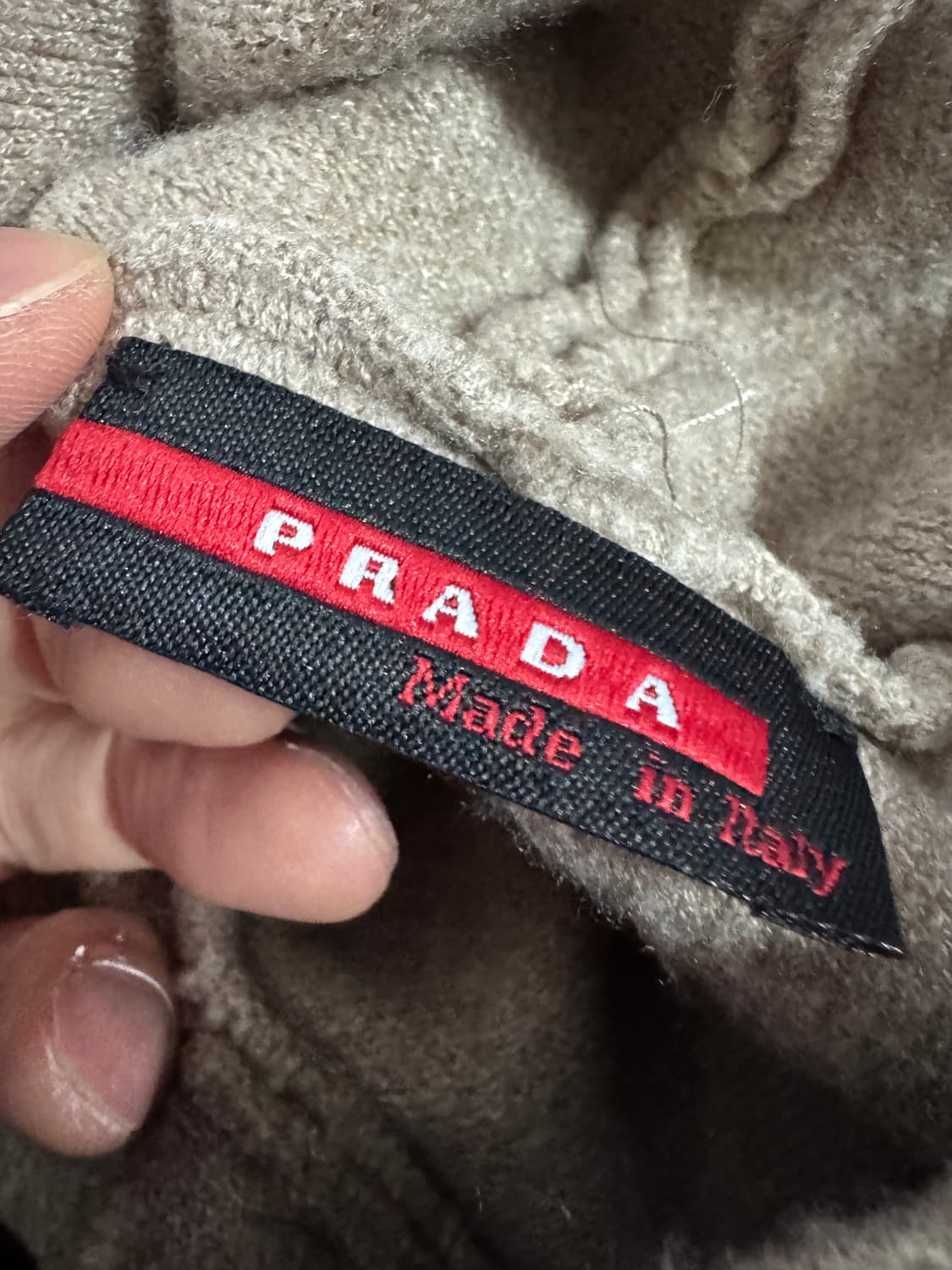 여성 프라다 리메이크 커스텀 풀오버 니트 후드 원피스 66 상품이미지4