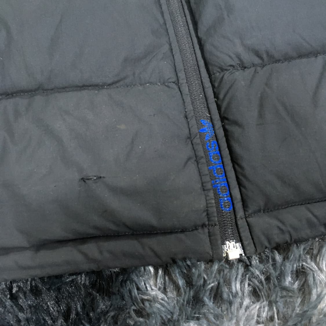 투티/0301 ADIDAS 리버시블 컬러블록 패딩 배색 올드스쿨 상품이미지4