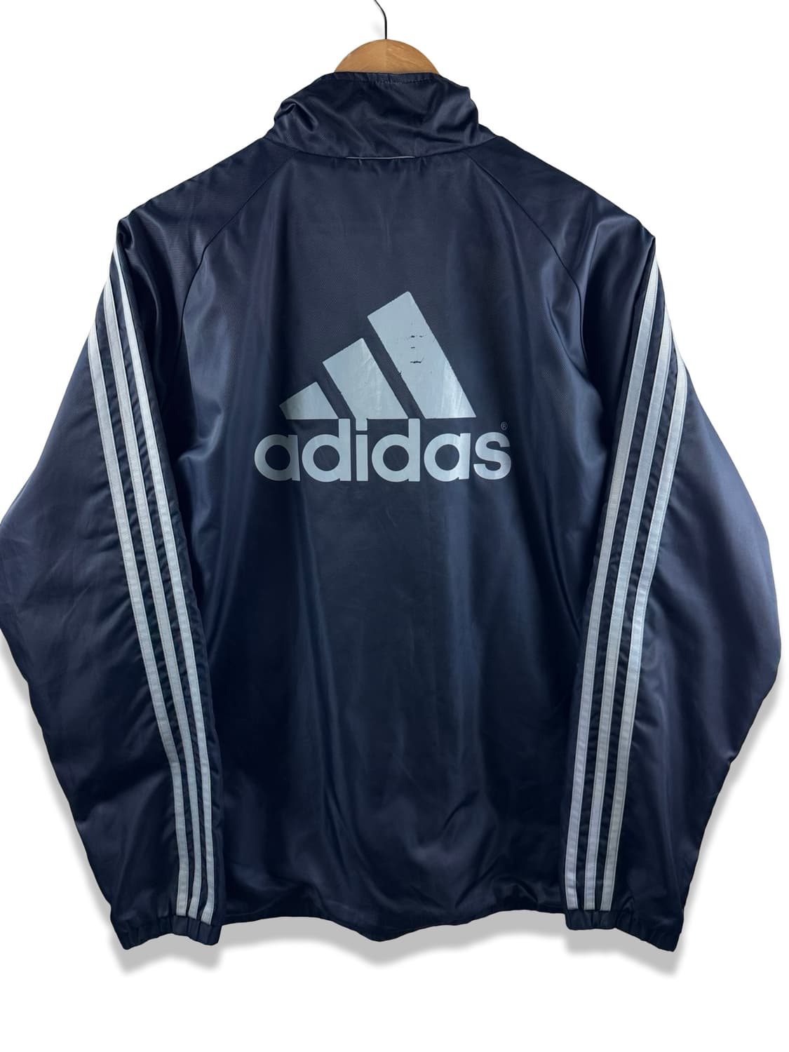 아디다스 백프린팅 네이비 바람막이2760 상품이미지1