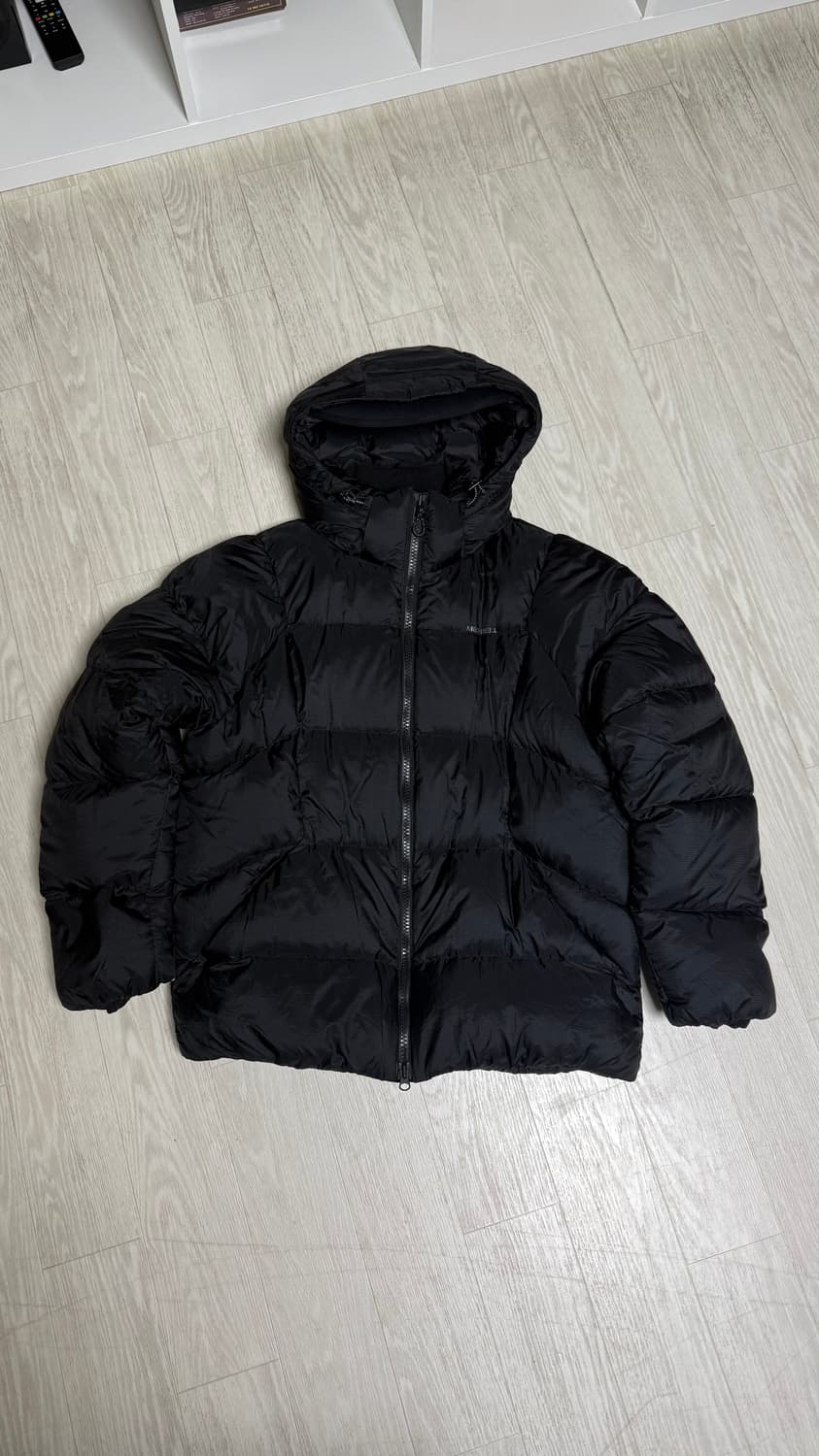 [XL] 머렐 하이크그리드 헤비구스 다운 블랙 상품이미지1