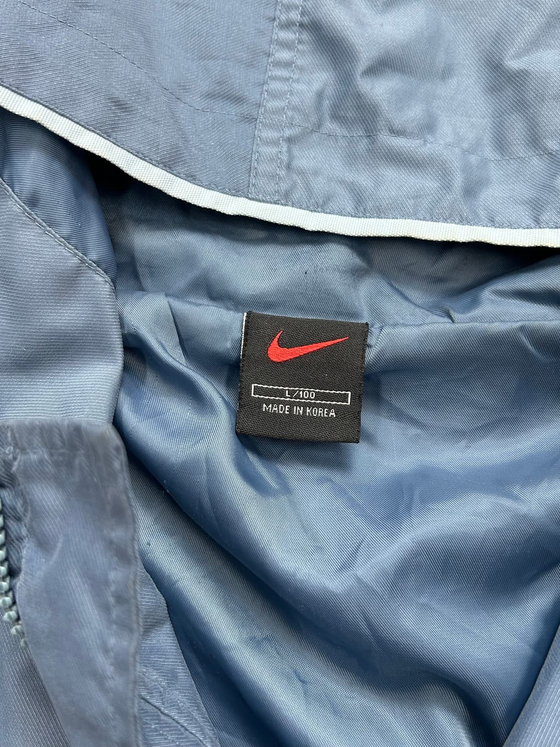 나이키 90s 딥블루 바람막이 L 상품이미지5