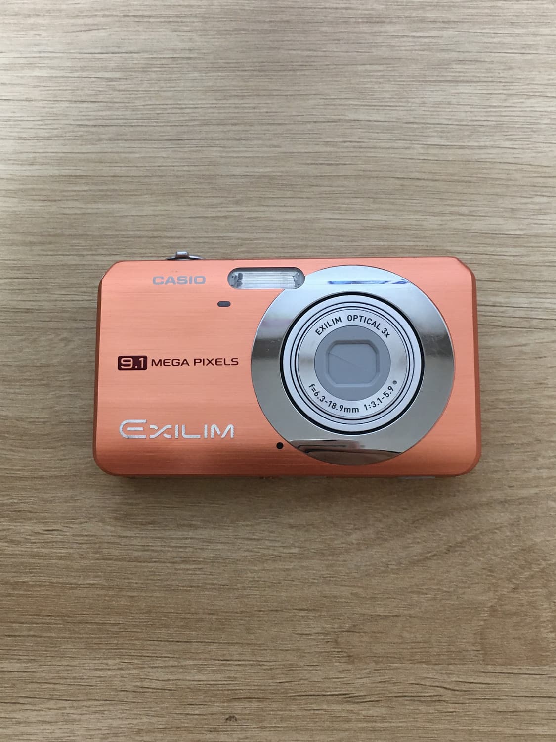 카시오 엑슬림 ex-z85 오렌지 디지털카메라 디카 상품이미지1