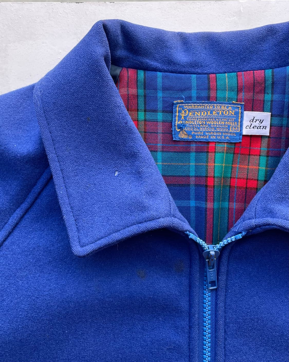 70’s USA Pendleton wool Harrington jkt  상품이미지5
