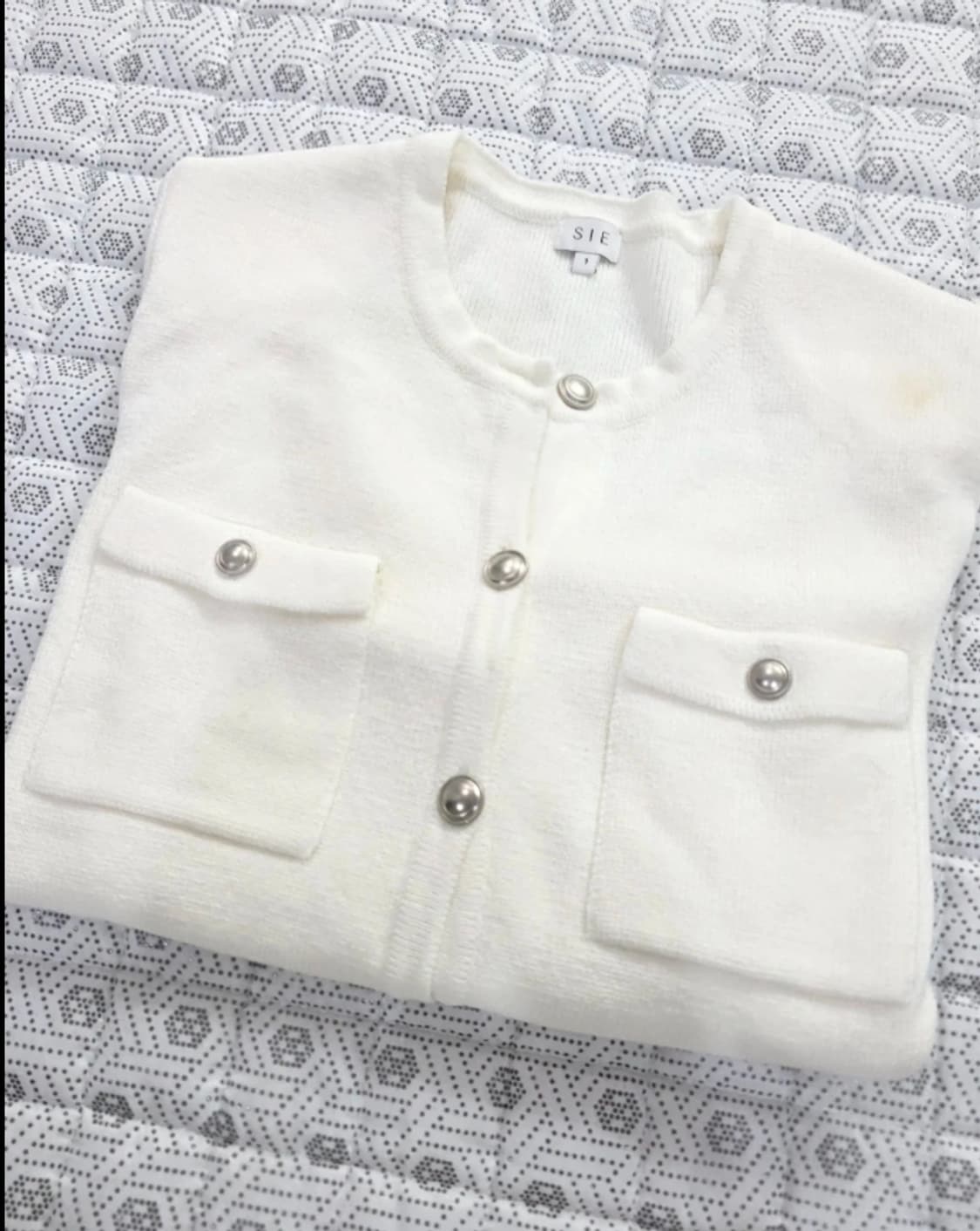 시에 클래시 포켓 가디건 크림 ~55 상품이미지2