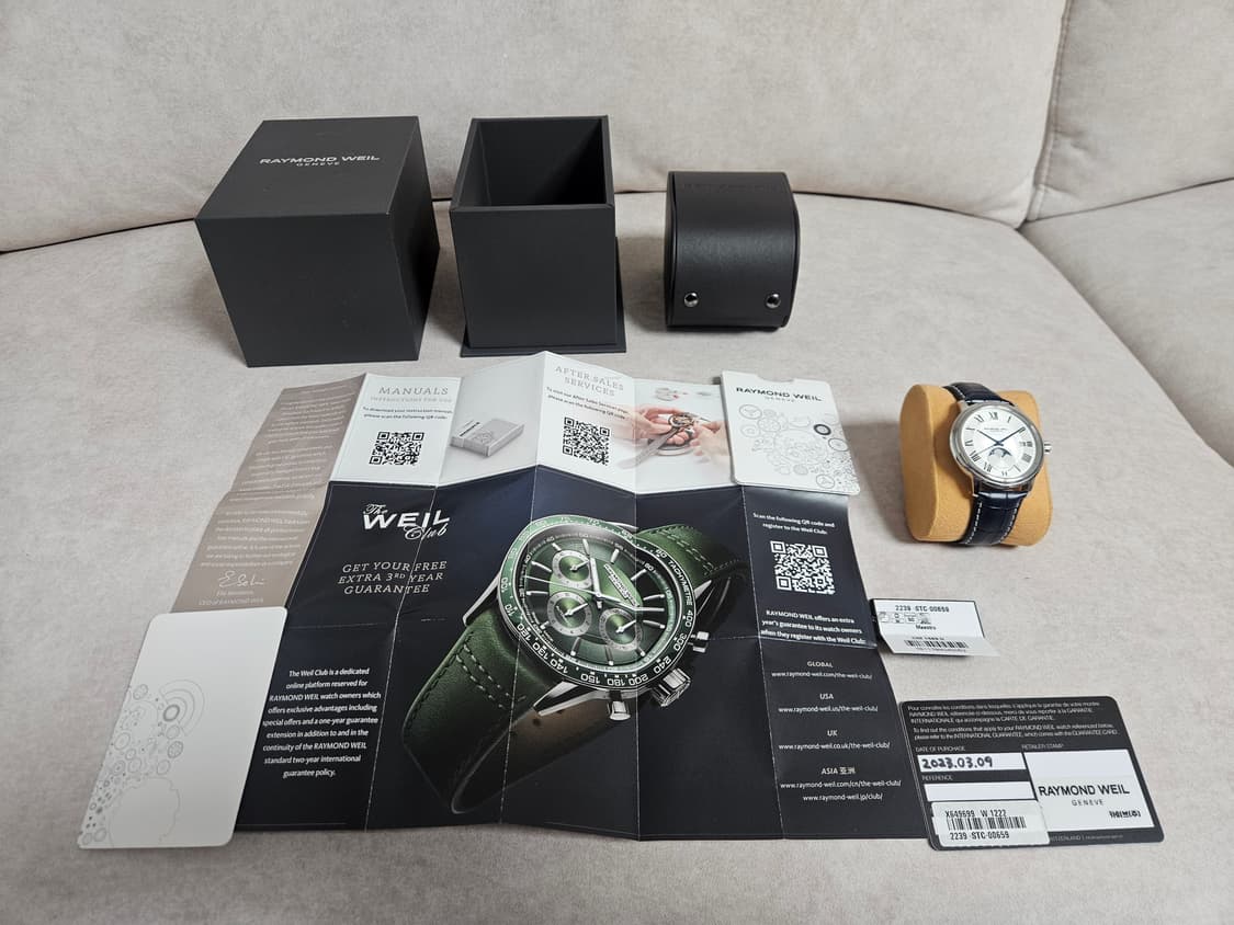 레이몬드웨일 마에스트로 문페이즈 시계 상품이미지4