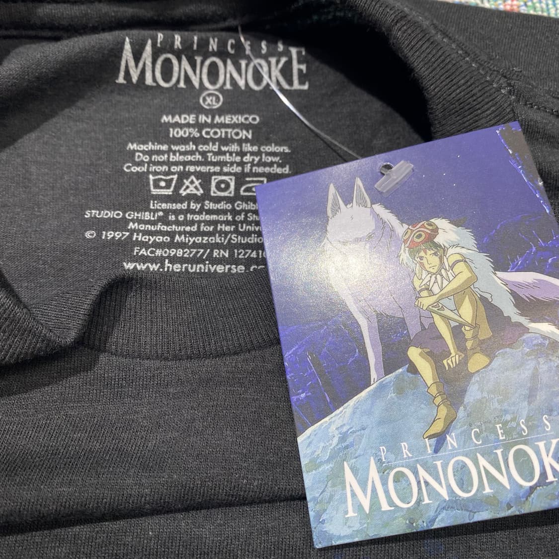 지브리 모노노케 코다마 오피셜 애니메이션 티셔츠 상품이미지3