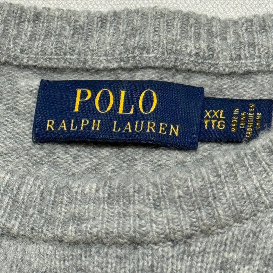 Polo Ralph Lauren 멜란지그레이 라운드넥 니트 상품이미지3