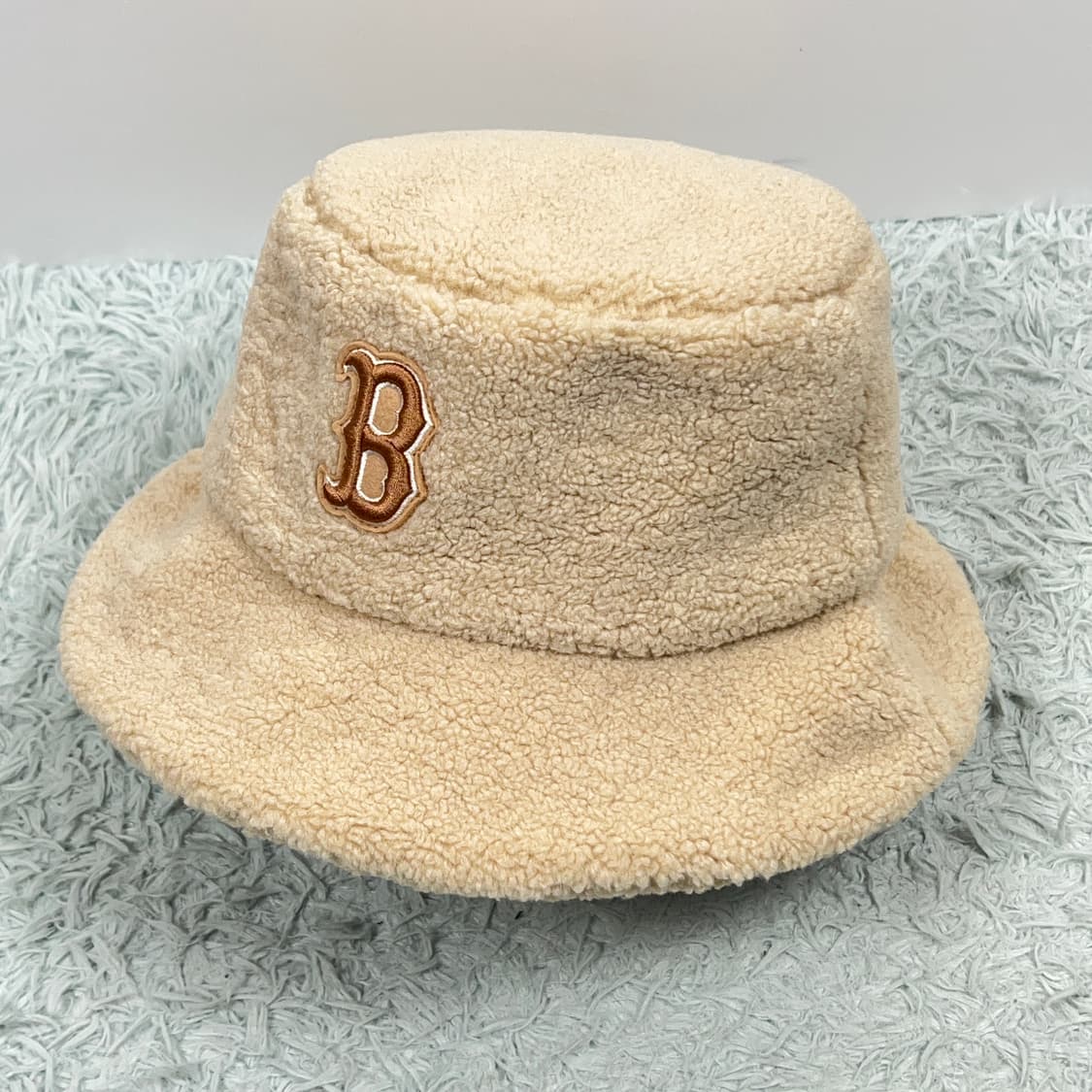 MLB 보스턴 레드삭스 뽀글이 플리스 버킷햇 59 상품이미지2