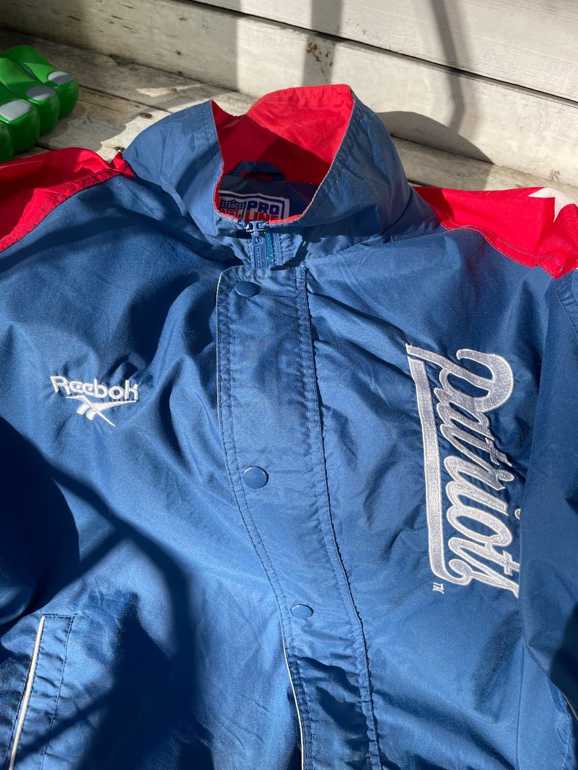 90s 리복 x Nfl 윈드브레이커 L사이즈 상품이미지4