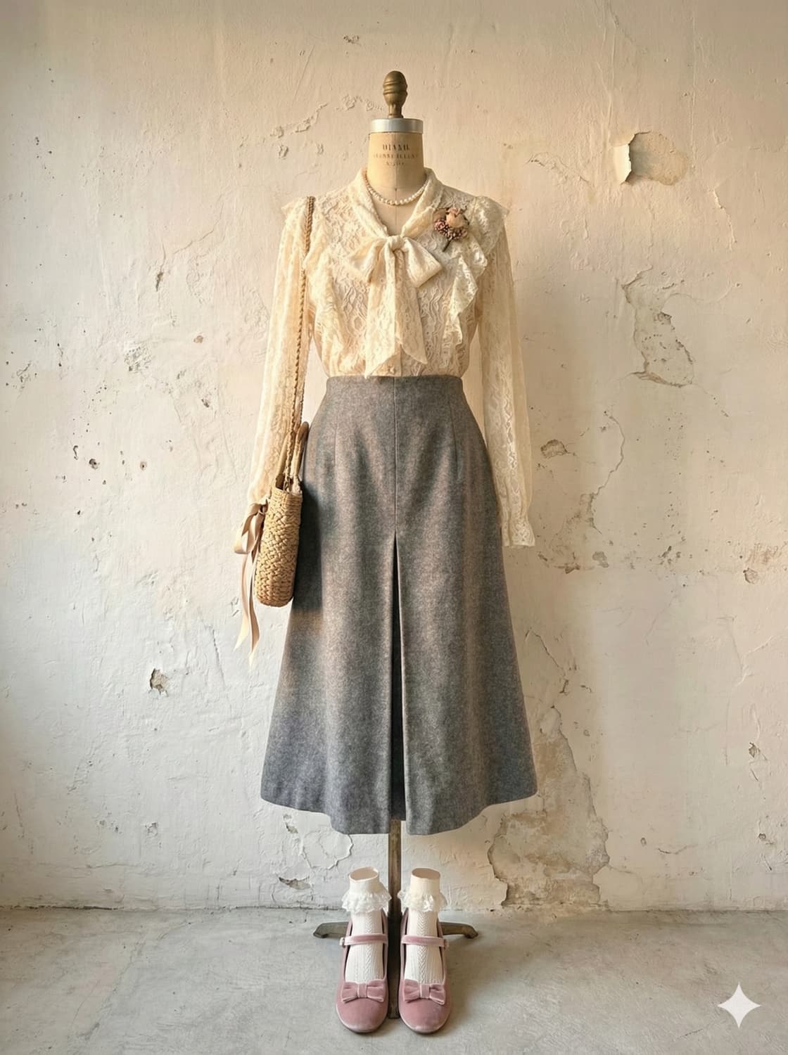 오스트리아그레니 울스커트 상품이미지2