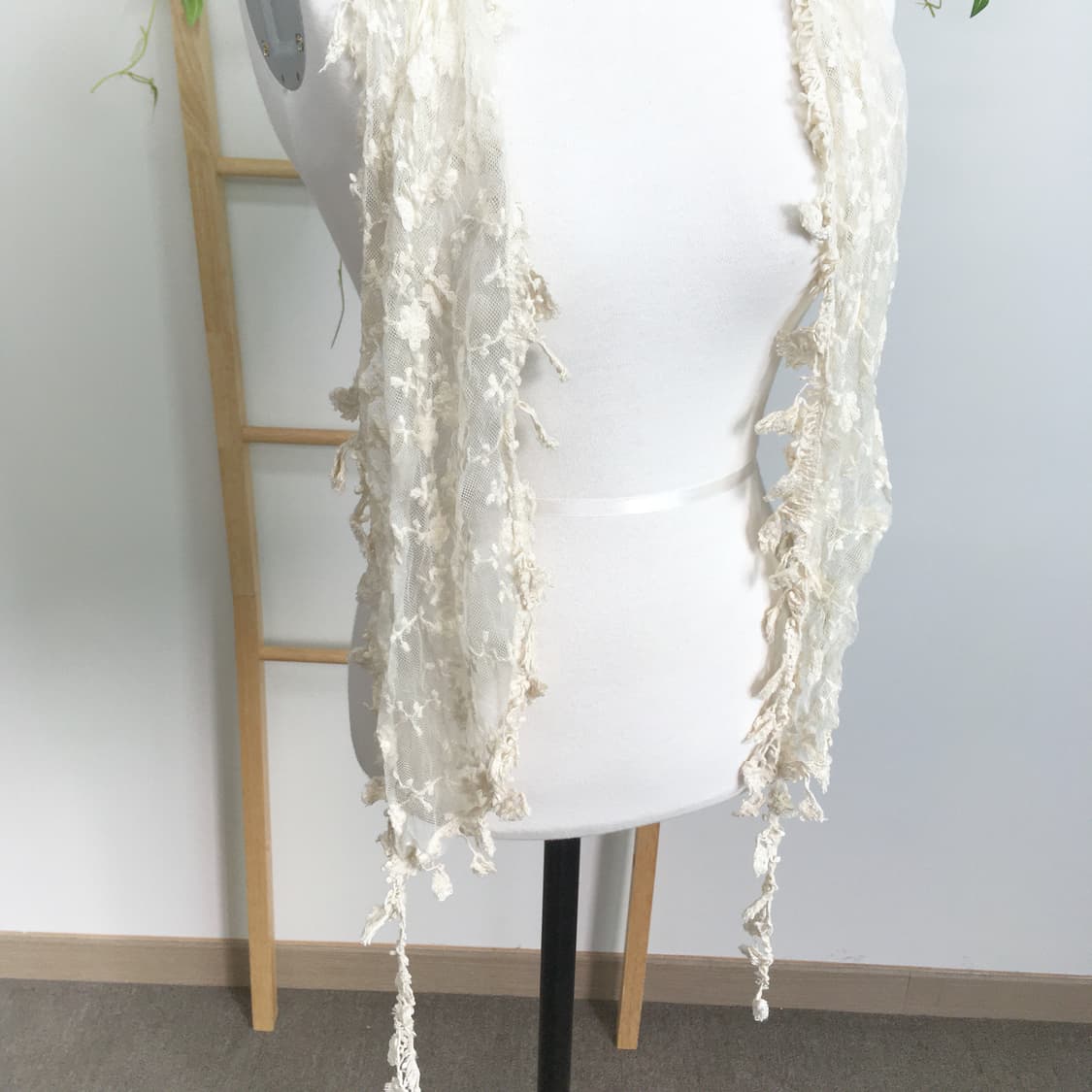 JPN/ 모리걸스카프 모리룩스카프 레이스스카프 얇은스카프 상품이미지4