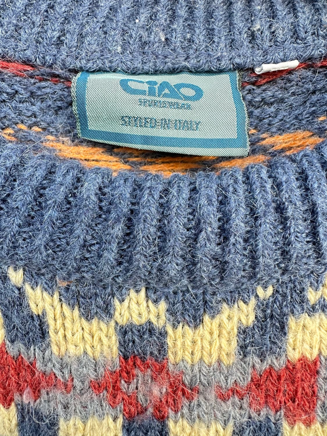 이탈리아 노르딕패턴 스웨터 상품이미지3