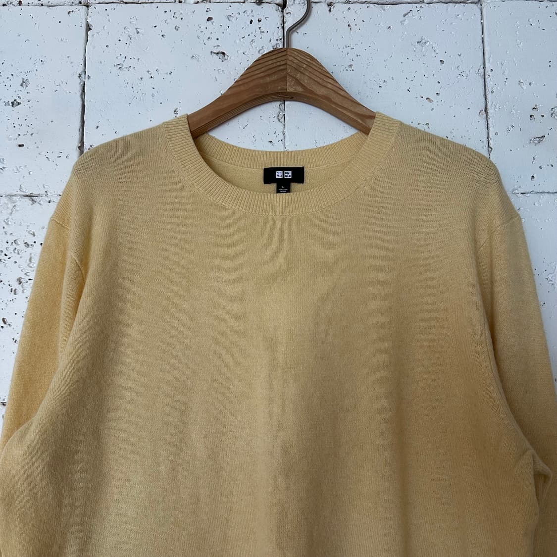 L 유니클로 캐시미어 니트 상품이미지2