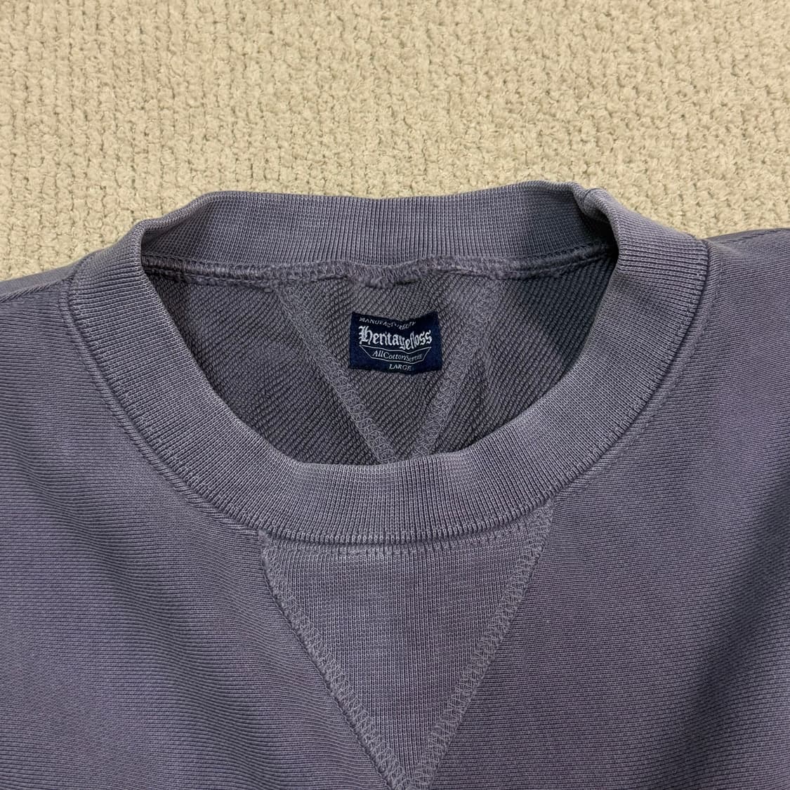 헤리티지플로스 맨투맨 L 상품이미지3