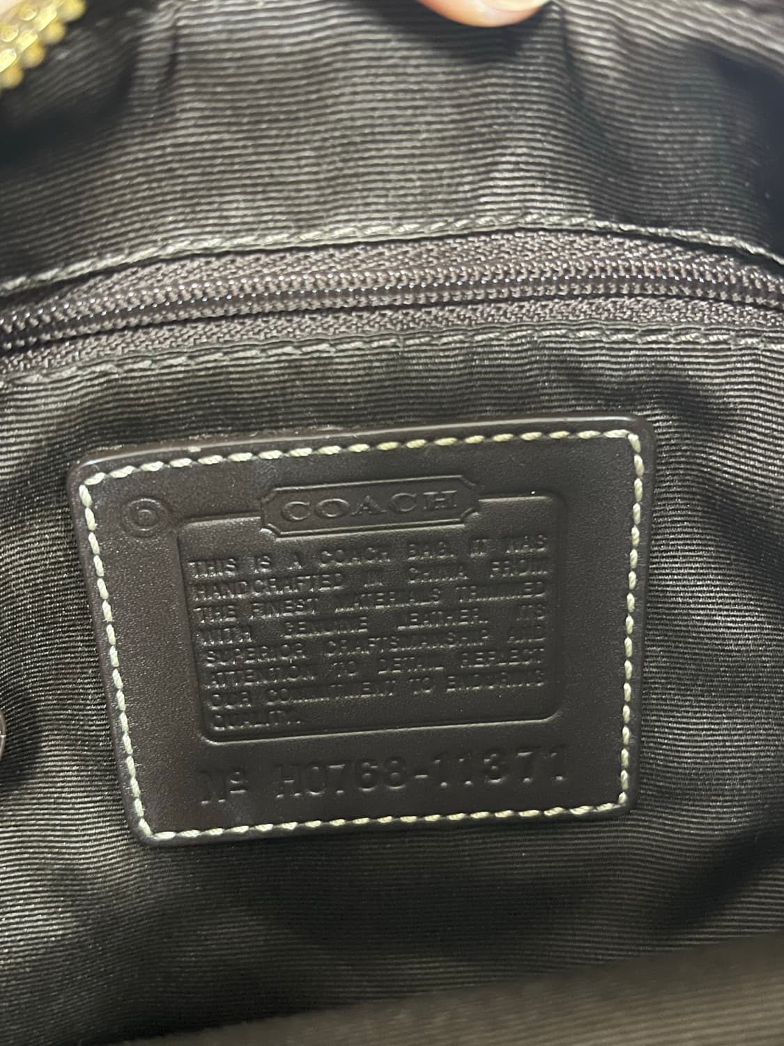 vintage coach shoulder bag 상품이미지8