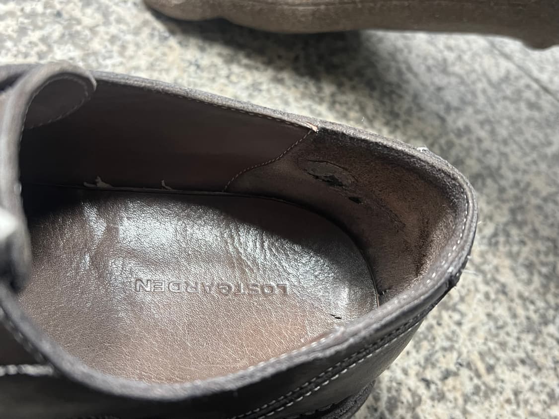 로스트가든 하운드 그레이 더비슈즈 44 상품이미지9