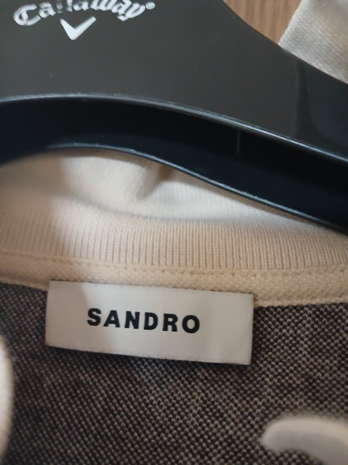 산드로 옴므 반팔 카라 티셔츠 XL 상품이미지3