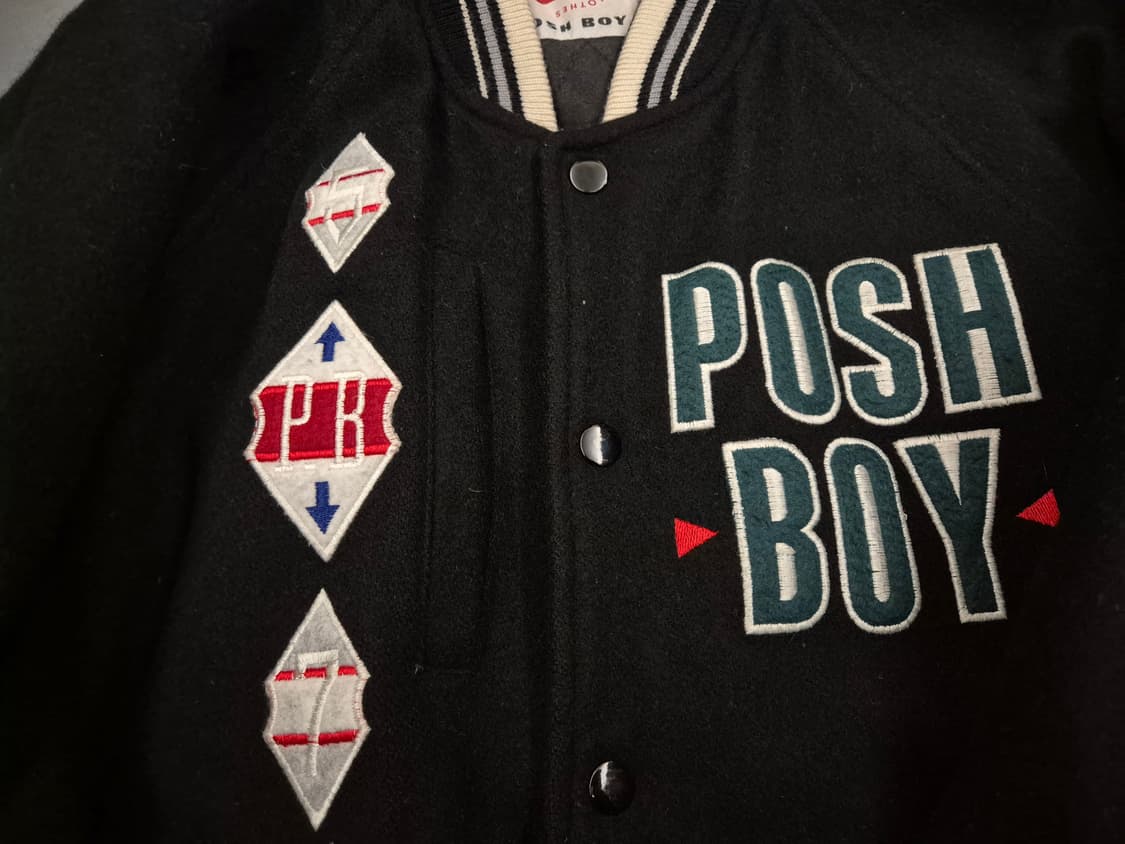 POSH BOY 울 바시티 자켓 상품이미지4