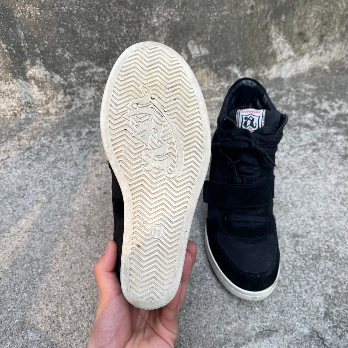 [38] ASH 스웨이드 위지힐 스니커즈 (245) 상품이미지7