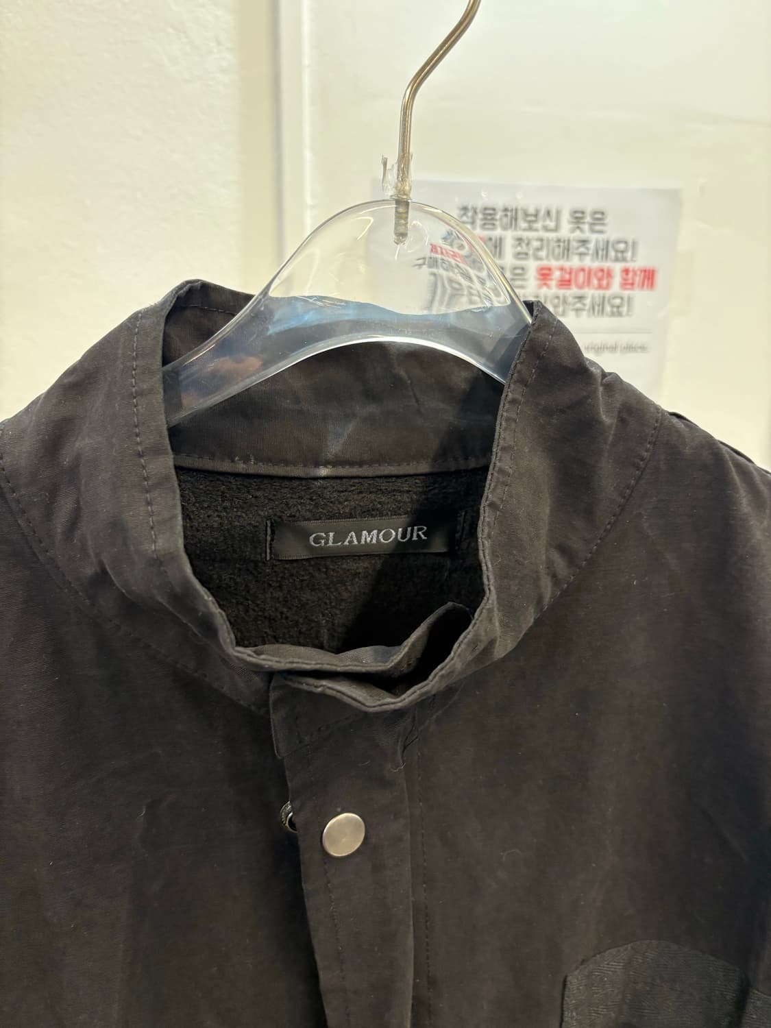 GLAMOUR long field jk blk 상품이미지7