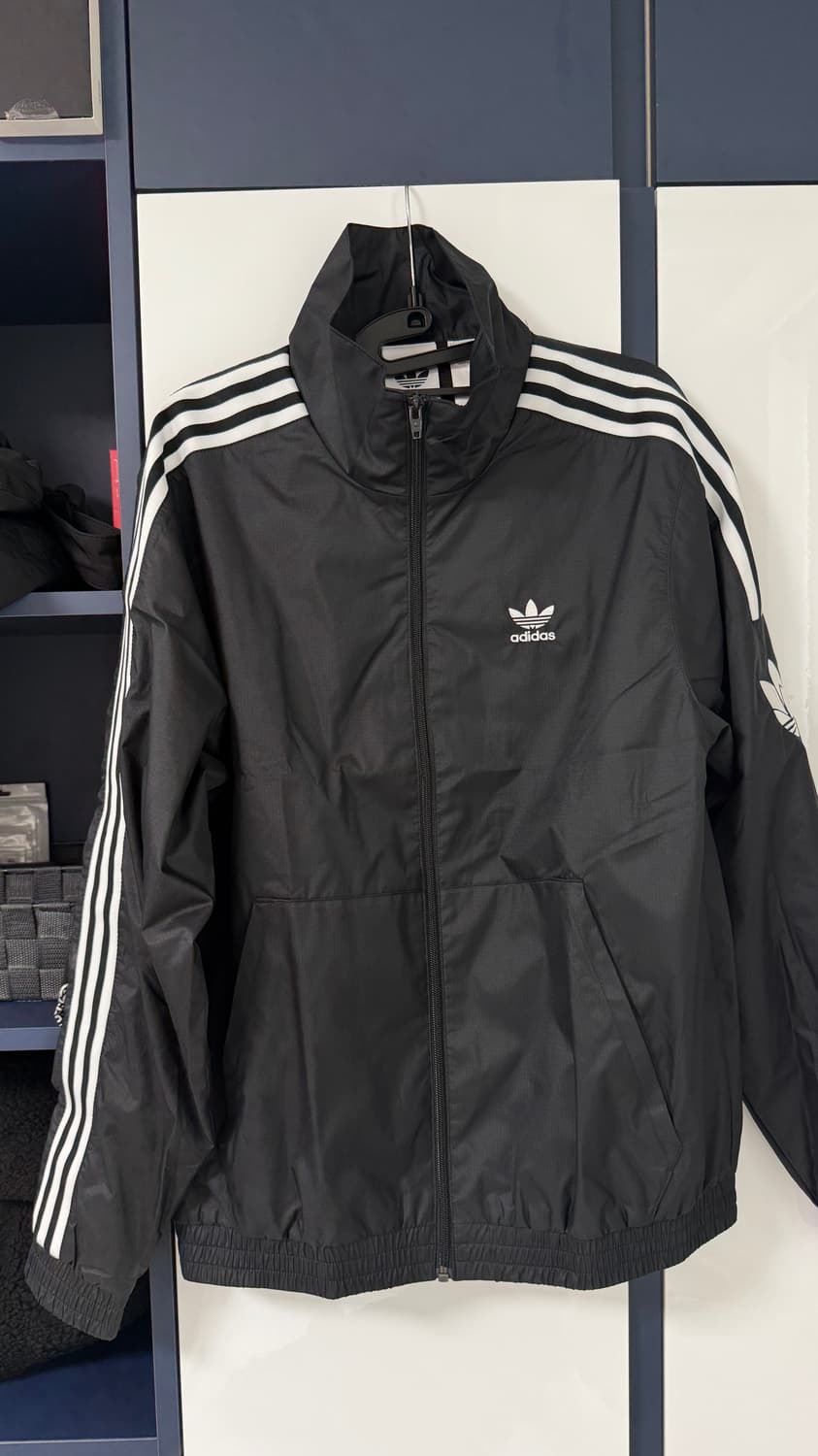 [실착1회] 아디다스 오리지널 바람막이 져지 TDDB03 운동집업 러닝집 상품이미지1