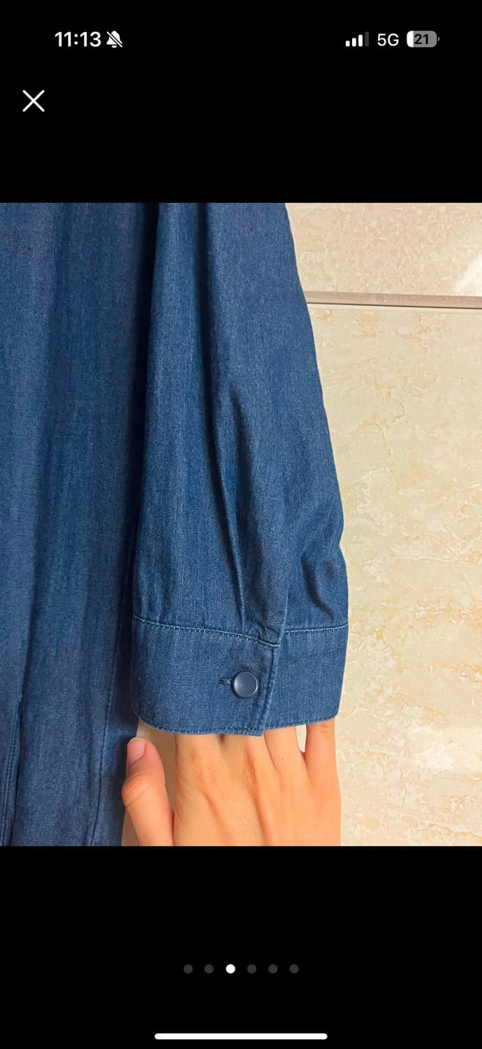 얇은 청원피스 상품이미지3