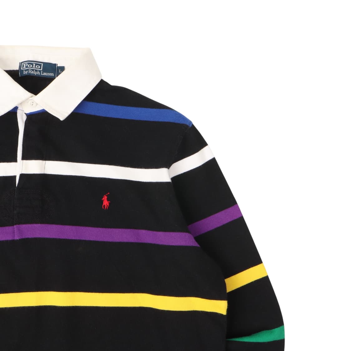 폴로 랄프로렌 멀티 스트라이프 럭비 티셔츠 상품이미지3
