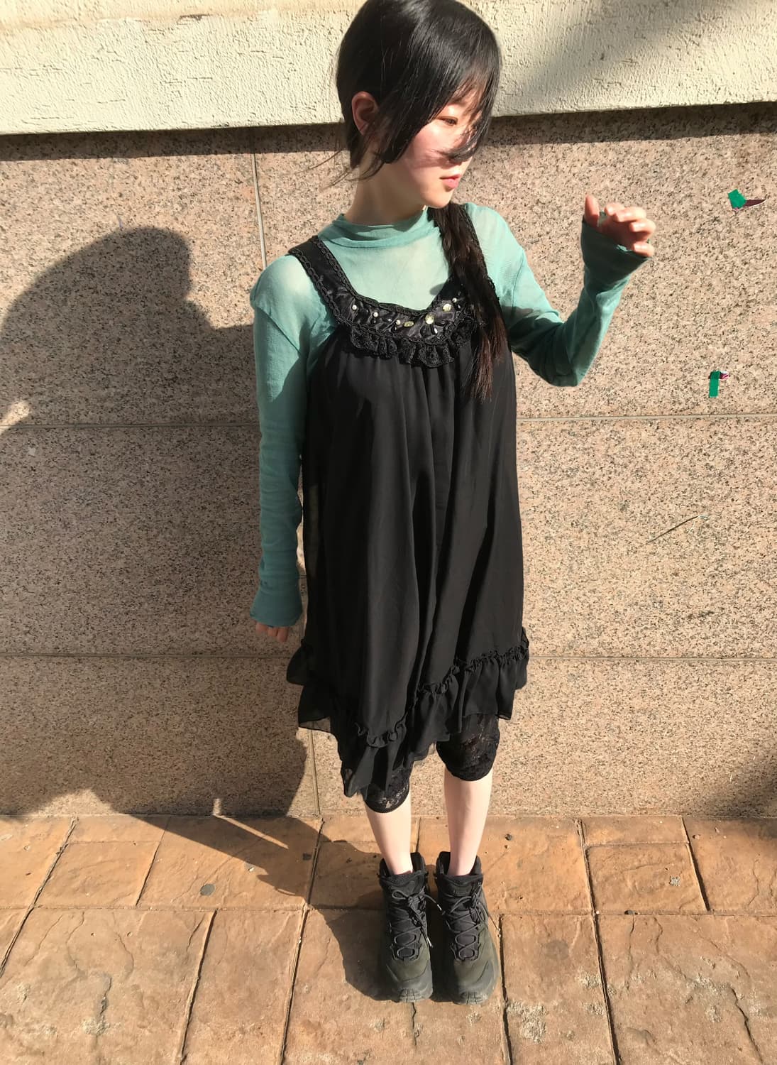 vintage mint mesh top 상품이미지7