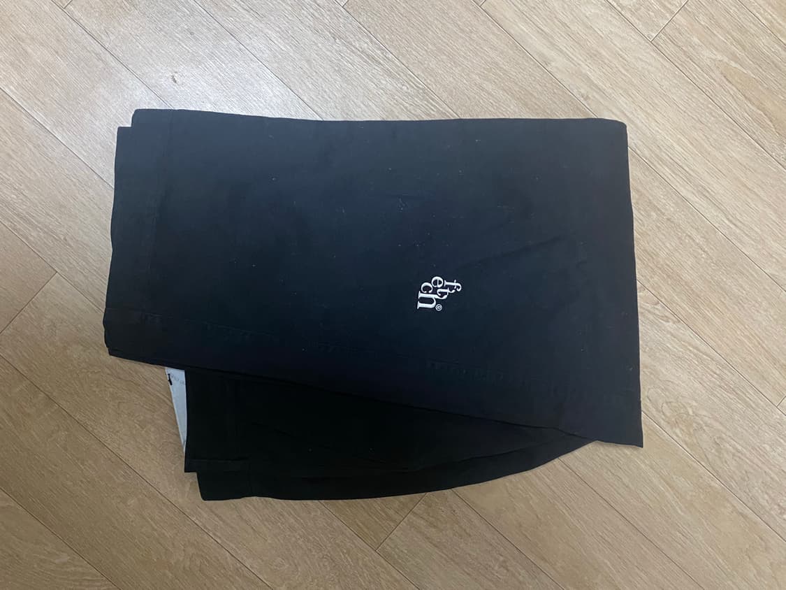 페치선데이 FC LOGO CHINO PANTS 블랙 XL 팝니다 상품이미지2