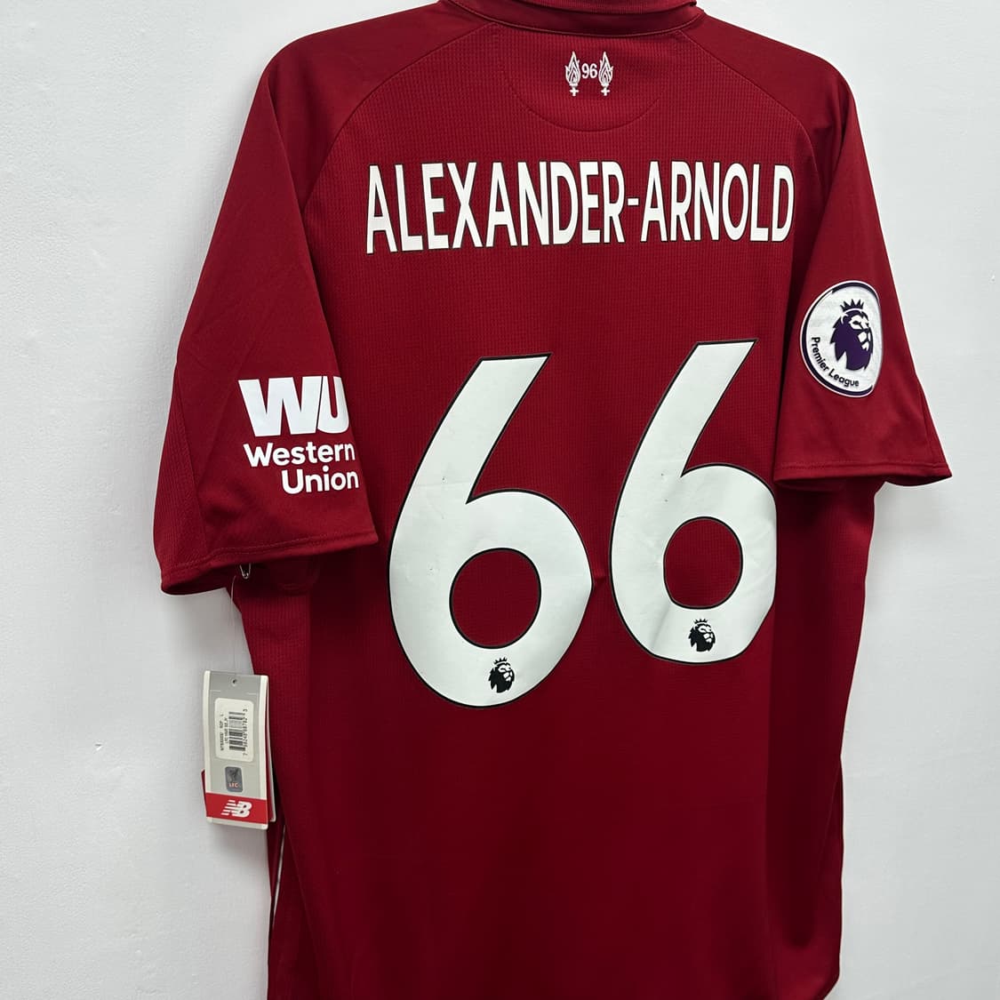 뉴발란스 리버풀 18-19 홈 아놀드마킹 유니폼 해외L 상품이미지2