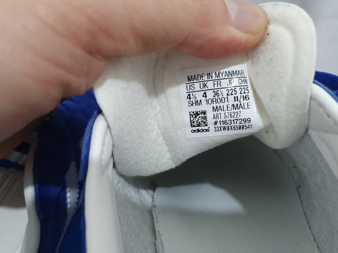 ADIDAS 아디다스 가젤 블루 (225MM) 상품이미지9