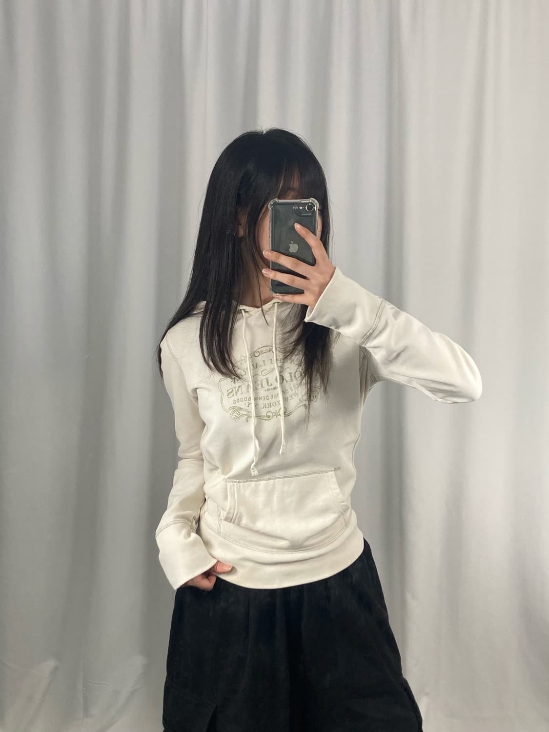 폴로 아이보리 후드 상품이미지2