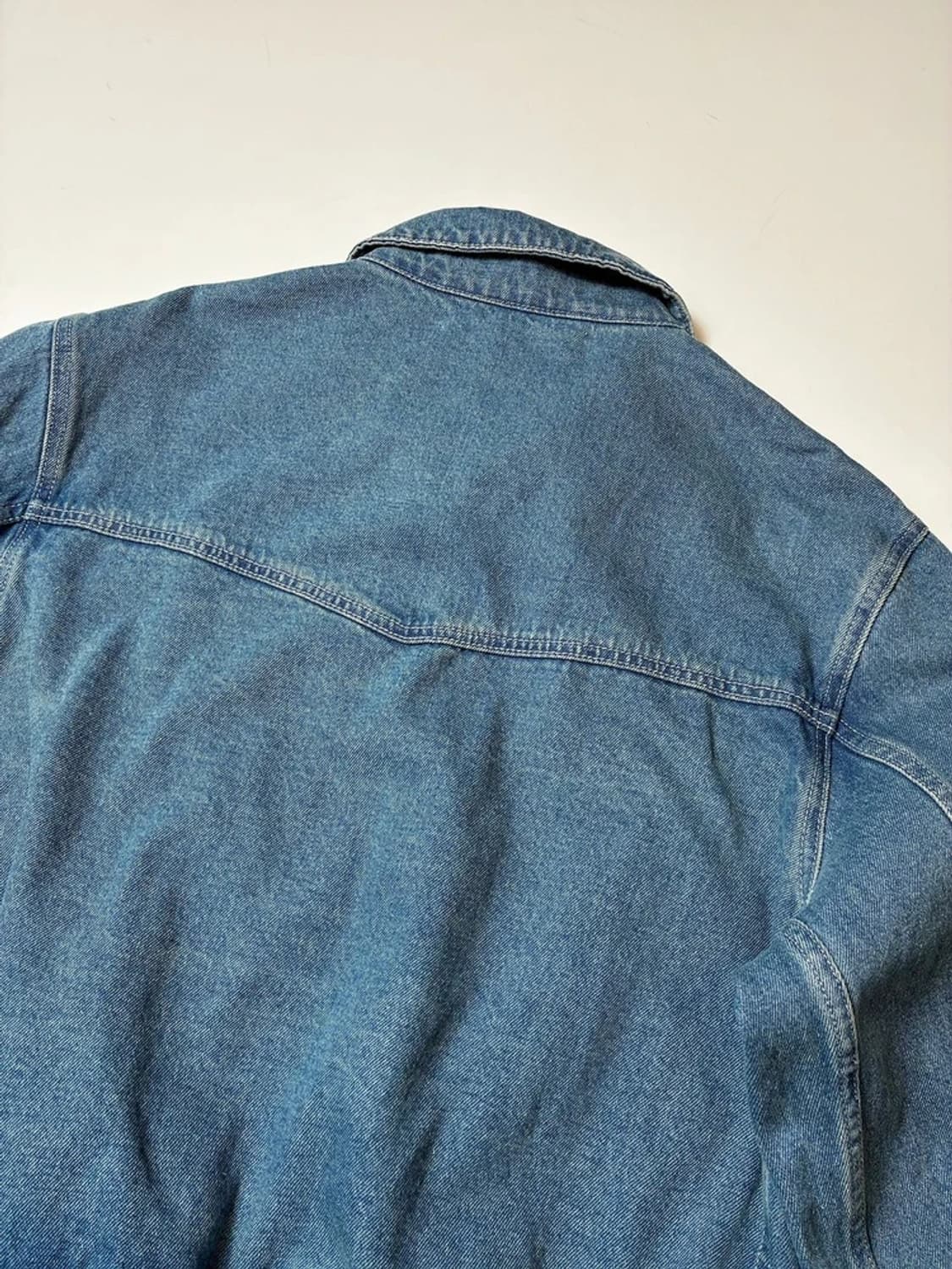 파르티멘토 워시드 투웨이 데님 블루종 자켓 PN9134 상품이미지4