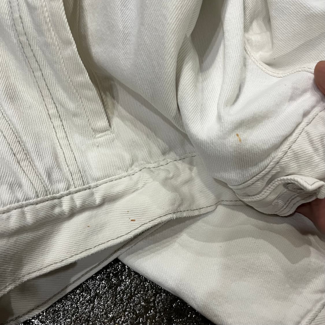 90s Levis 데님 트러커 자켓 (XL) 상품이미지5