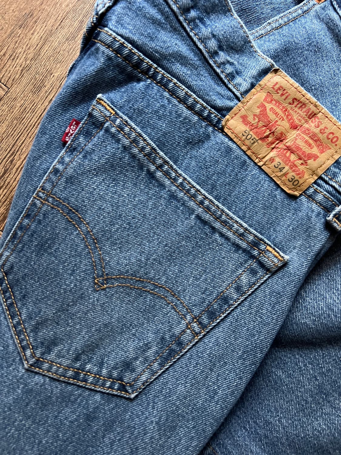 [34]리바이스 505 레귤러 스트레이트핏 데님 팬츠 상품이미지5