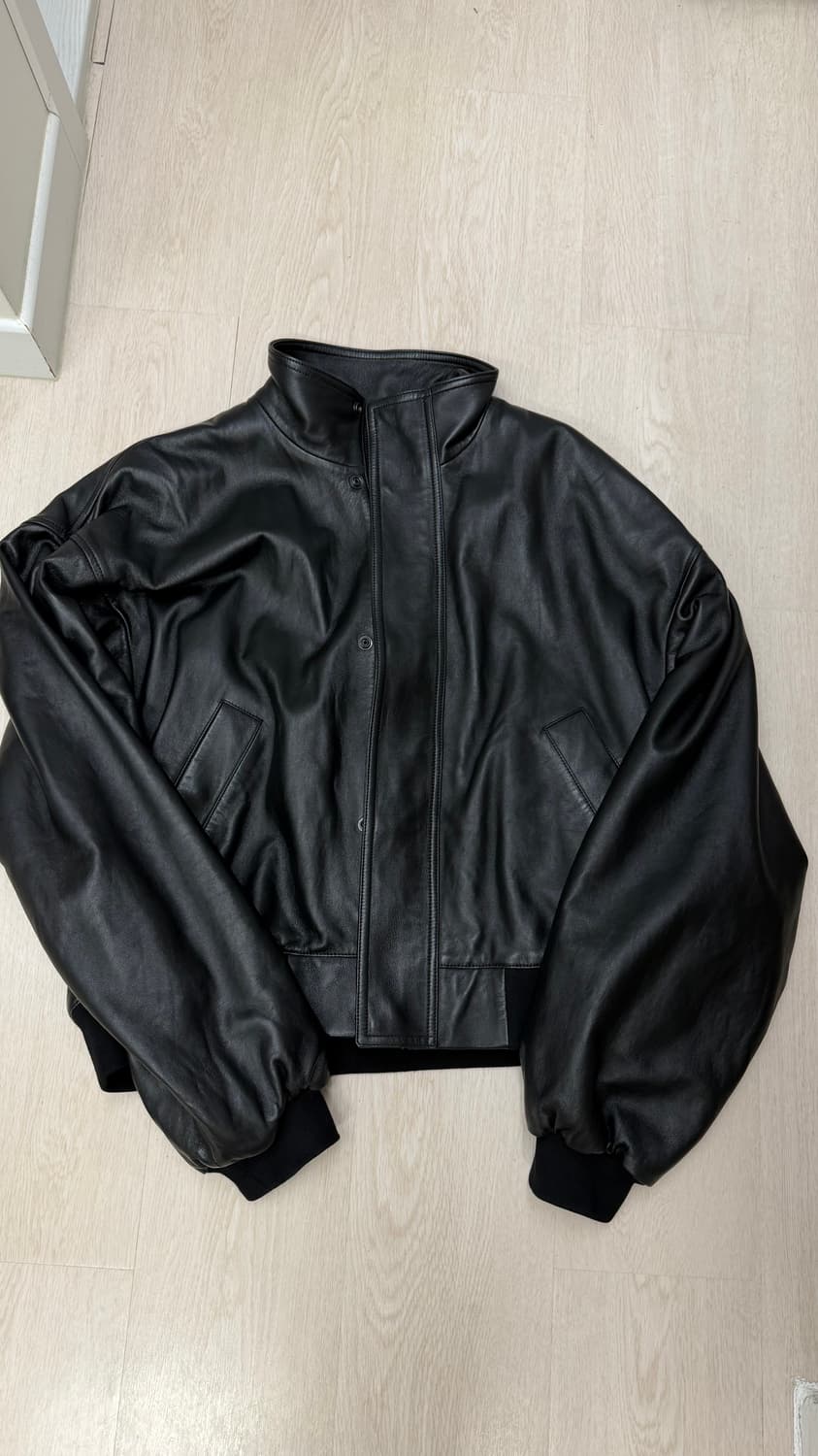 [XL] balenciaga leather blouson jacket 상품이미지2