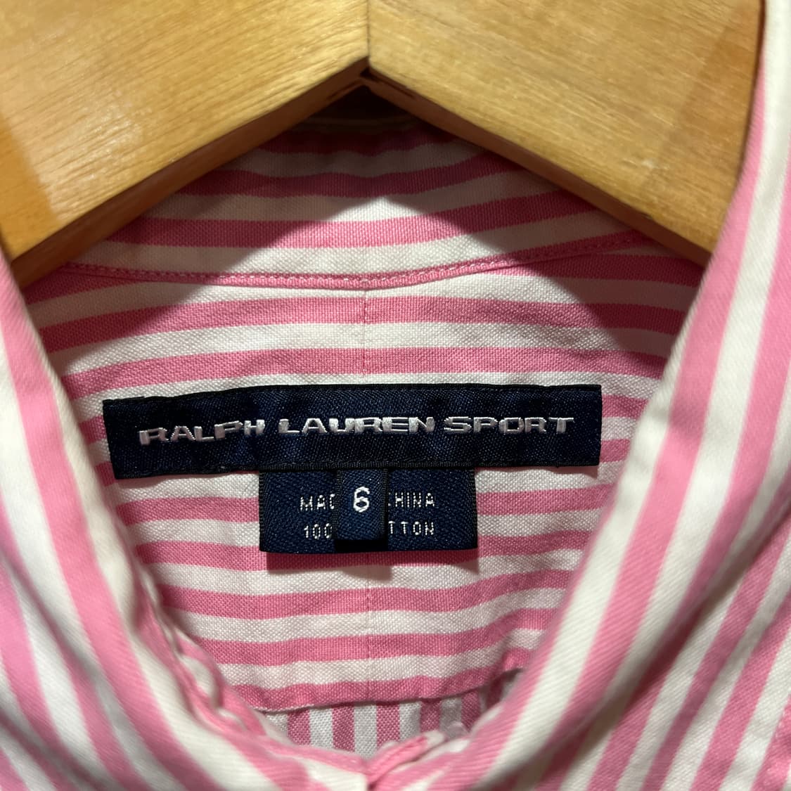 폴로 랄프로렌 여성 스트라이프 셔츠 상품이미지4