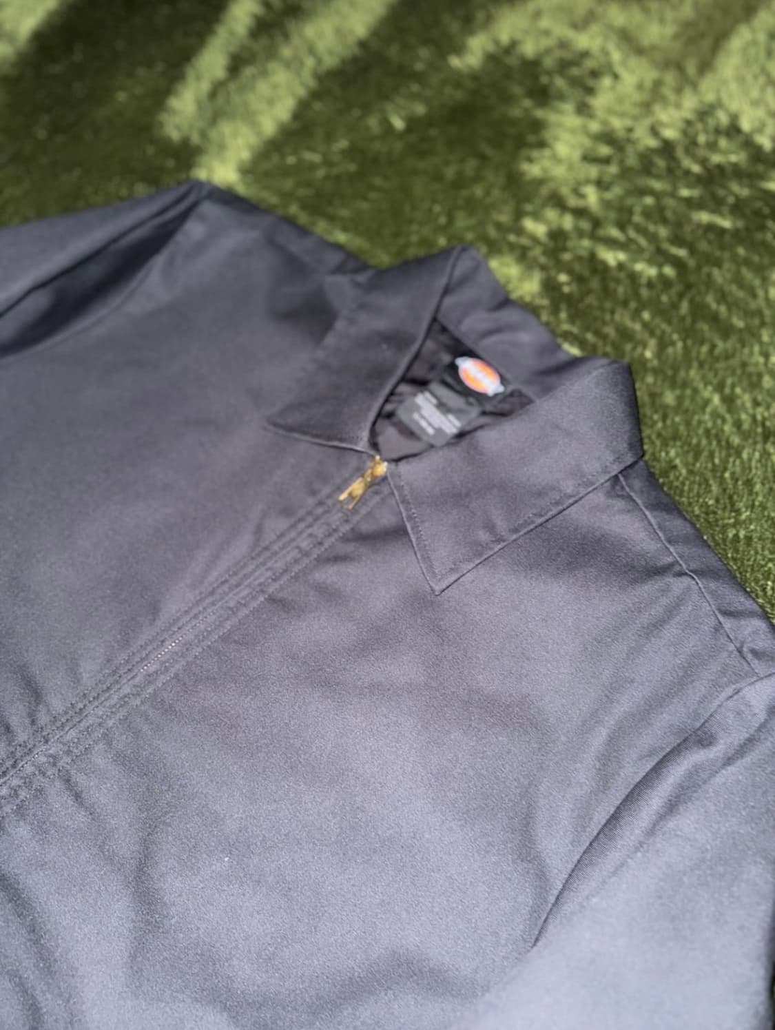 [L] 디키즈 인슐레이티드 아이젠하워 릴렉스 핏 워 크 자켓 블랙 상품이미지2