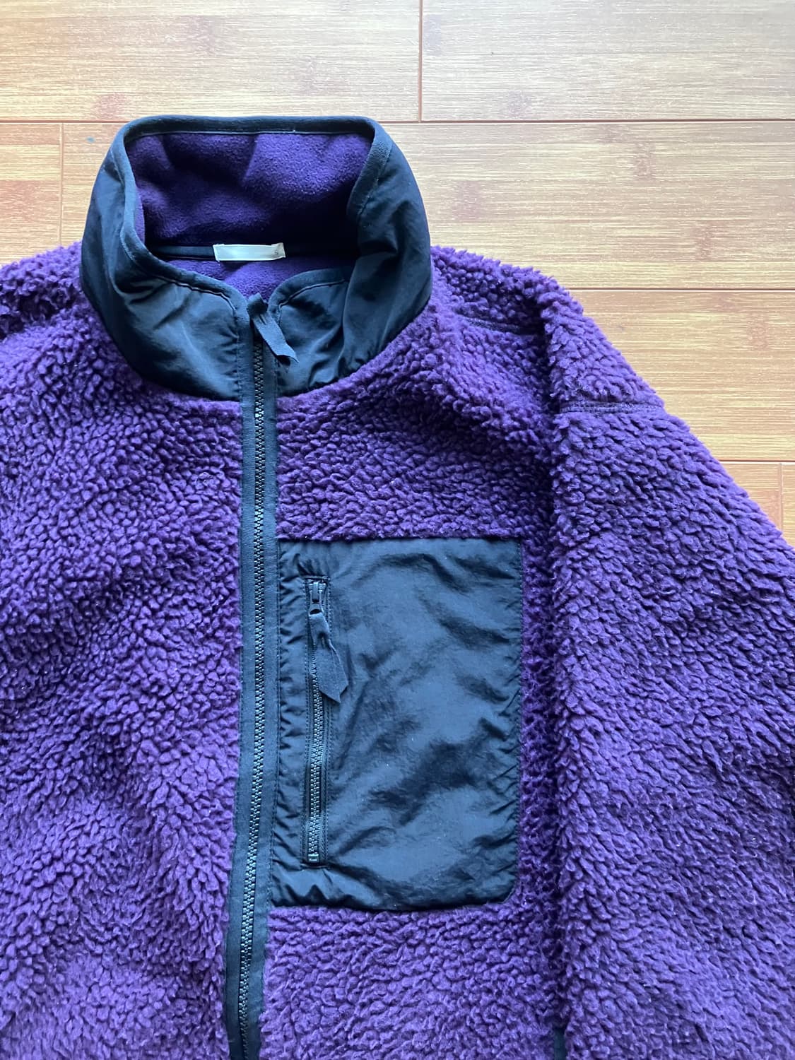 퍼플 후리스 상품이미지1