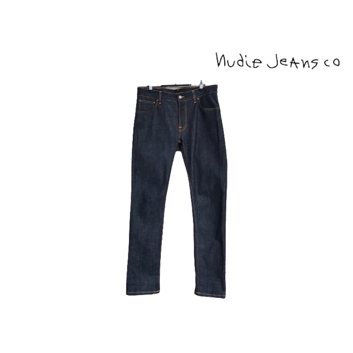 [33x32] 누디진 씬핀 오가닉 셀비지 데님 팬츠 상품이미지1