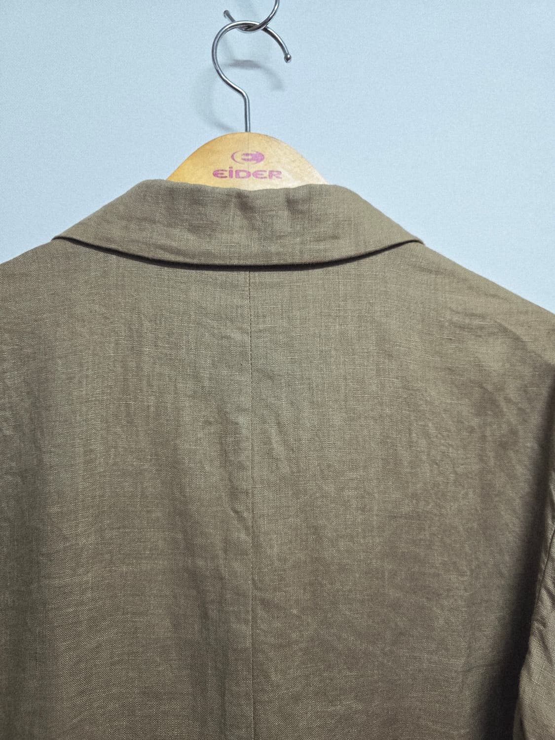 mare monte 브라운 하프 린넨 자켓 상품이미지6