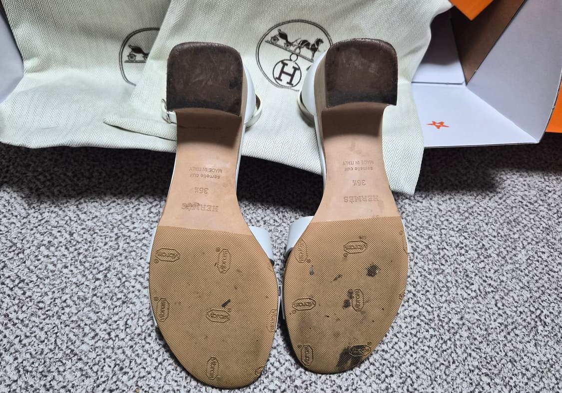 [HERMES] 에르메스 엔센스 화이트 (Full Set / 비브람) 상품이미지6