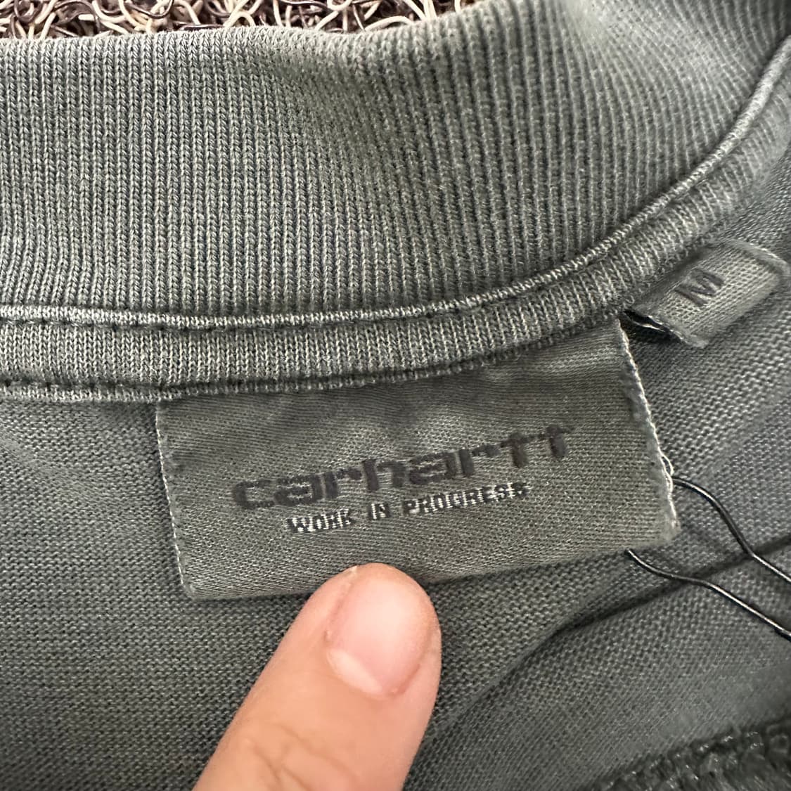 칼하트 wip 워크웨어 비스타 스웨트 맨투맨 M 상품이미지3